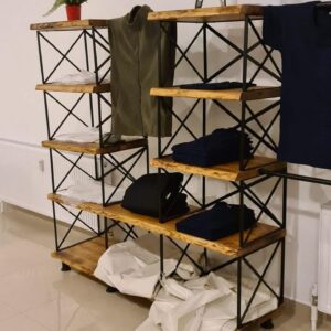 Masif Ahşap Premium Kitaplık