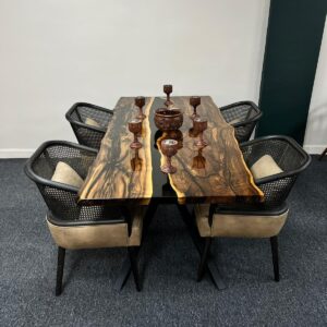 Ahşap Masa Sandalye Seti Premium