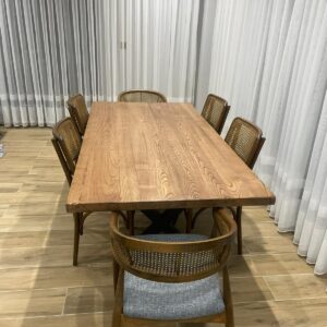 Ahşap Masa Sandalye Seti Premium