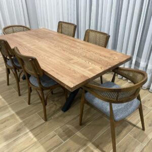 Ahşap Masa Sandalye Seti Premium