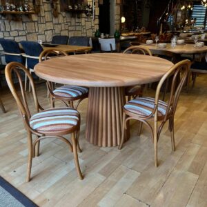 Ahşap Masa Sandalye Seti Premium