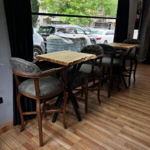 Ahşap Masa Sandalye Seti Premium