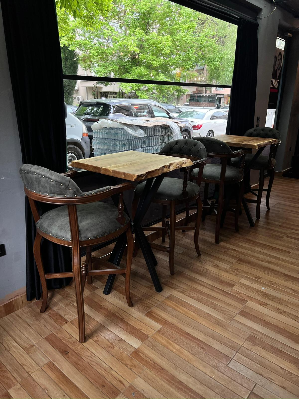 Ahşap Masa Sandalye Seti Premium